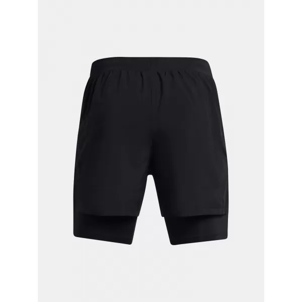  Muške kratke hlače UNDER ARMOUR UA LAUNCH 5'' 2-IN-1 SHORTS 1382640-001 CRNA 