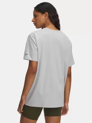 Ženska majica kratkih rukava UNDER ARMOUR RIVAL OS CAMPUS TEE 6007883-011 SIVA