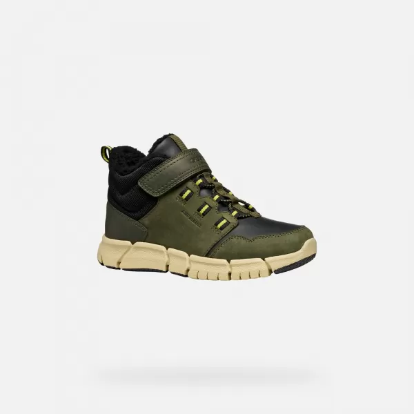  Gležnjače za dječake GEOX FLEXYPER B ABX J949XA032MEC0498 KAKI 