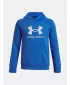 Trenirka za dječake UNDER ARMOUR UA RIVAL FLEECE BL HOODIE 1379791-402 PLAVA