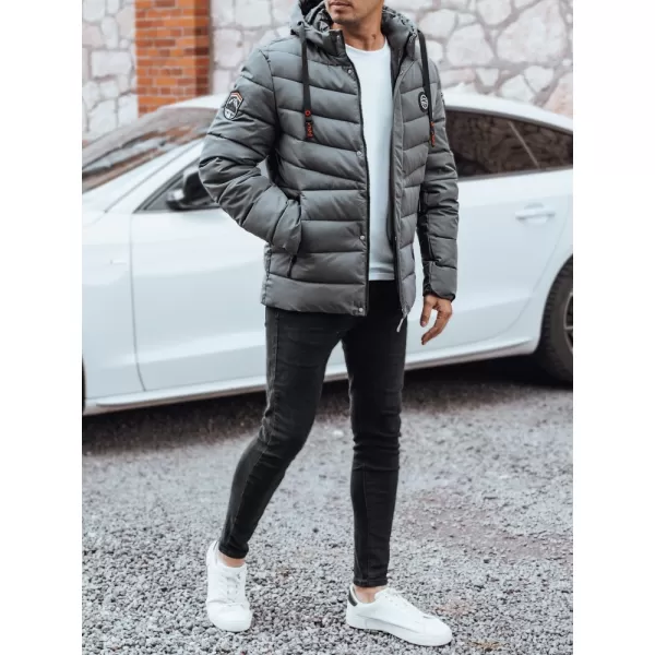  Jakna DSTREET TX5057 TAMNO SIVA 