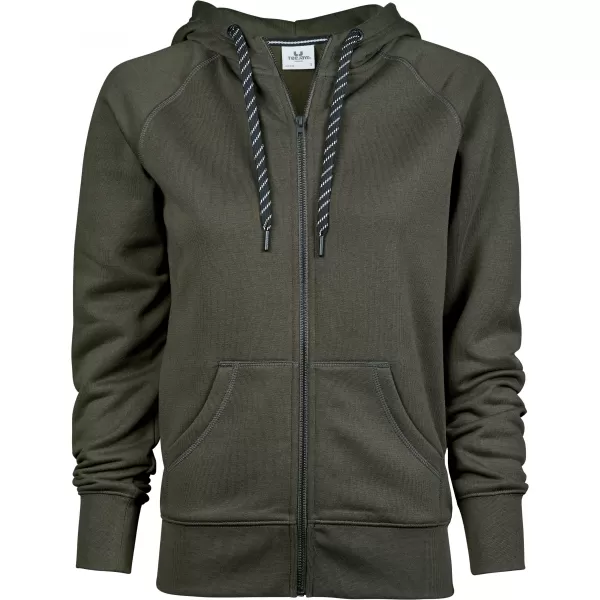  Ženski sweatshirt TEE JAYS | TJ 5436 DUBOKO ZELENA 