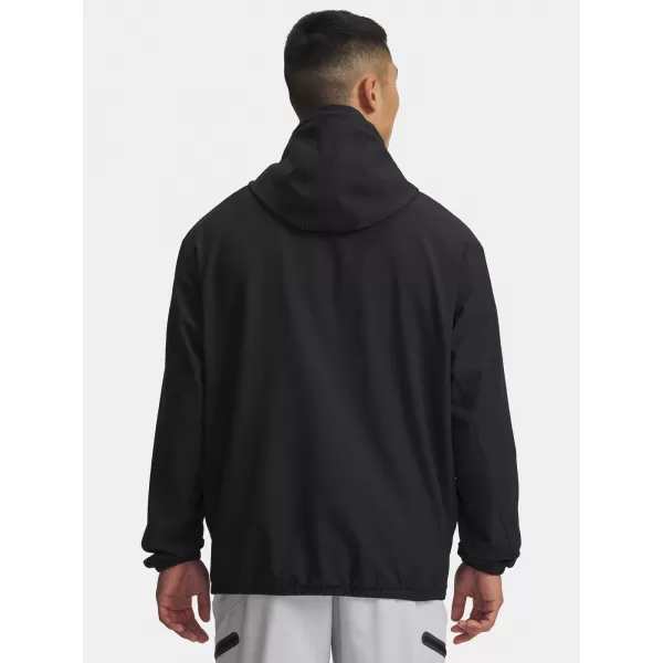  Muški sweatshirt UNDER ARMOUR UA UNSTOPPABLE WVN HOODIE 6003864-001 CRNA 