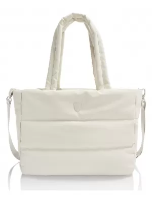 torba HEYS PUFFER TOTE BAG PRLJAVO BIJELO