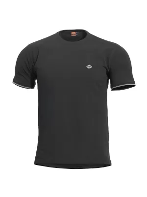majica PENTAGON LEVANTES CREWNECK STRIPES K09026 CRNA