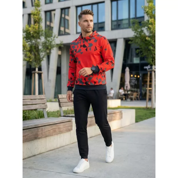  Muška premium funkcionalna majica ALTISPORT VOJ/ALM108MI01 CRVENA 