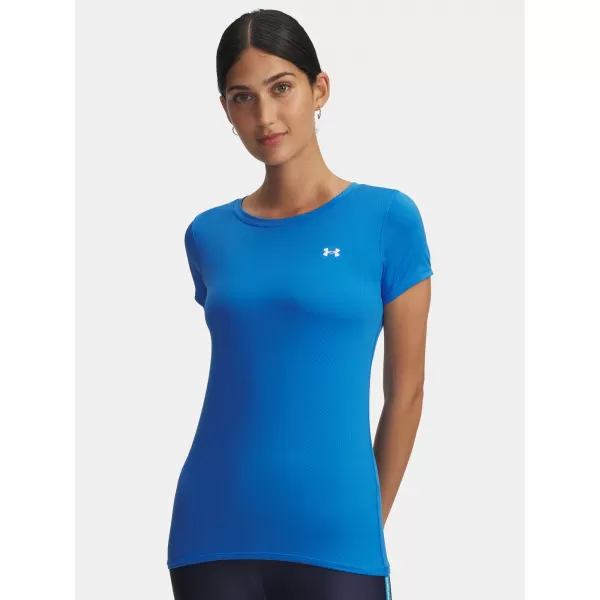  Ženska majica kratkih rukava UNDER ARMOUR TECH MESH SS 1328964-402 PLAVA 