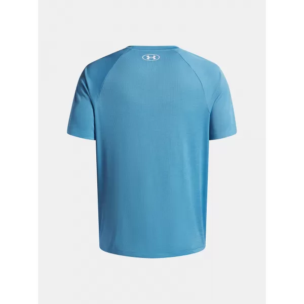 Muška majica kratkih rukava UNDER ARMOUR UA TECH TEXTURED SS 1382796-453 PLAVA 