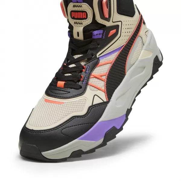  Čizme PUMA TRINITY MID HYBRID 39232703 GRANOLA/CRNI/VATRENI KORALJ 