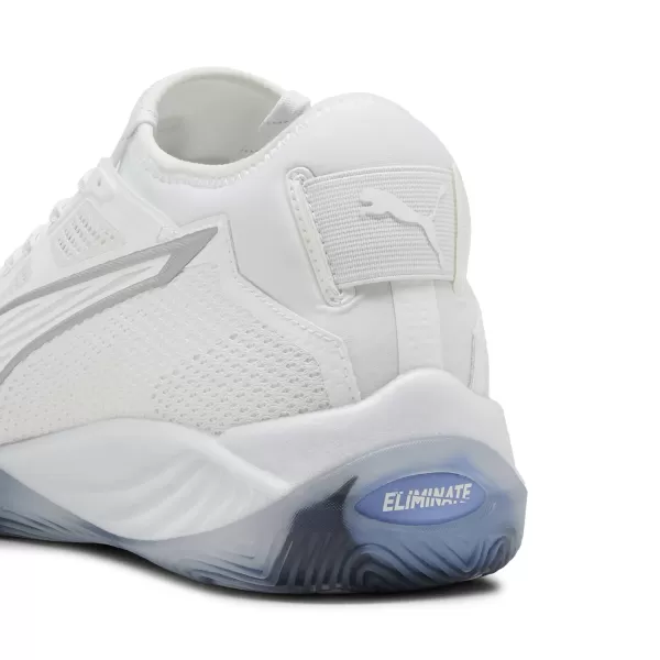  Muške cipele PUMA ELIMINATE NITRO SQD 4 10843802 PUMA WHITE/PUMA SILVER 