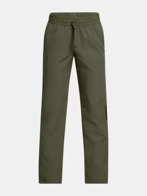 Sportske hlače za dječake UNDER ARMOUR UA B RIVAL WVN PANT 1390155-390 ZELENA