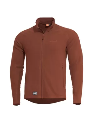Majica PENTAGON ARKOS FLEECE K08033 KESTENJASTO CRVENA