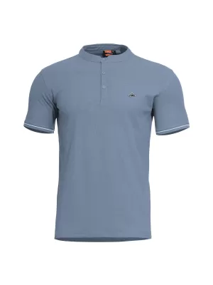 majica PENTAGON LEVANTES HENLEY T-SHIRT STRIPES K09025 ZORA PLAVA