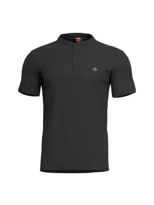 majica PENTAGON LEVANTES HENLEY T-SHIRT K09025 CRNA