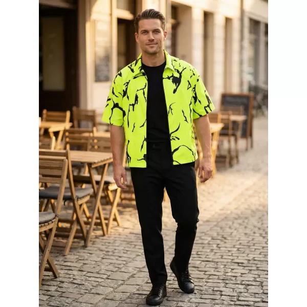  Muška vrhunska košulja ALTISPORT VOJ/ALM052KOS01 NEON ZELENA 
