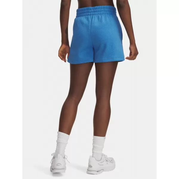  Ženske kratke hlače UNDER ARMOUR RIVAL FLEECE SHORT 1382723-402 PLAVA 