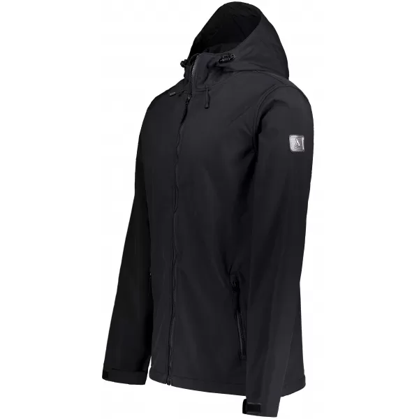  Muška softshell jakna ALTISPORT NEWET CRNA 