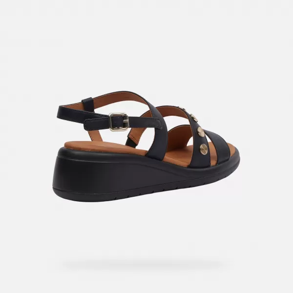  Ženske sandale GEOX MELICONIA G000972 CRNA 