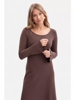 Haljina BEWEAR B308 SMEĐA