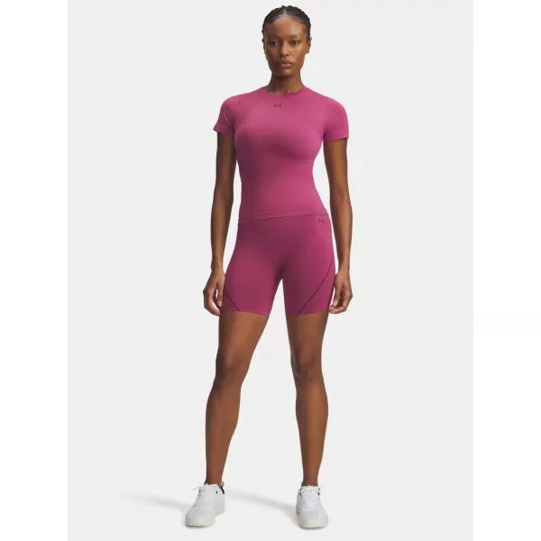  Ženske kratke hlače UNDER ARMOUR UA VANISH SEAMLESS SHORT CRVENA 