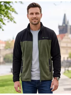 Muška majica od flisa ALTISPORT GAMEL KAKI