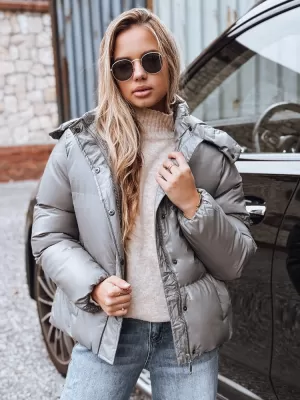 Ženska jakna DSTREET TY5191 TAMNO SIVA