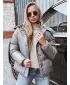 Ženska jakna DSTREET TY5191 TAMNO SIVA