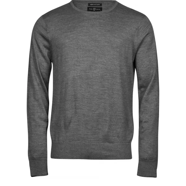  Muški pulover TEE JAYS | TJ 6000 SIVI MELANGE 