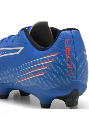 Muške cipele PUMA ULTRA 6 PLAY FG/AG 10853201 ULTRA PLAVO/BIJELO/BLISTAVO CRVENO