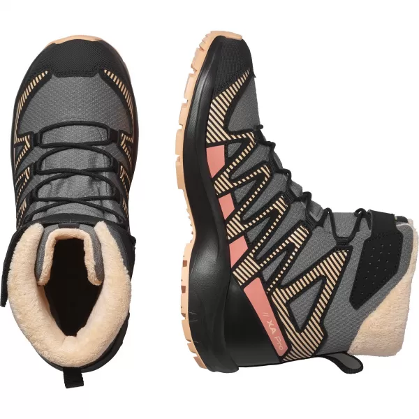 Dječje cipele SALOMON XA PRO V8 WINTER WATERPROOF J KOSITAR/CRNA/BRESKVA DLAČICA 