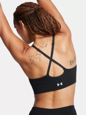Ženski grudnjak UNDER ARMOUR VANISH SEAMLESS LOW BRA 1384417-001 CRNA