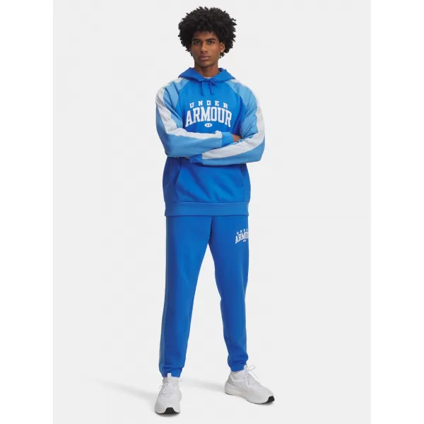  Muške hlače UNDER ARMOUR RIVAL FLC CB PANTS PLAVA 