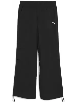 Muške hlače PUMA WARDROBE ESS OVERSIZED PARACHUTE PANTS WV OP 63206801 PUMA CRNA