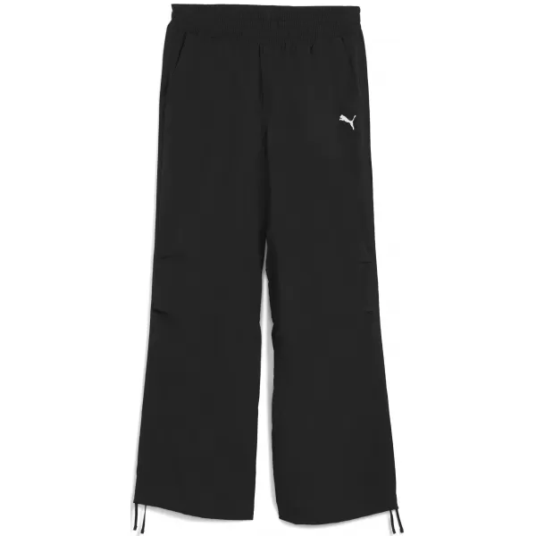  Muške hlače PUMA WARDROBE ESS OVERSIZED PARACHUTE PANTS WV OP 63206801 PUMA CRNA 