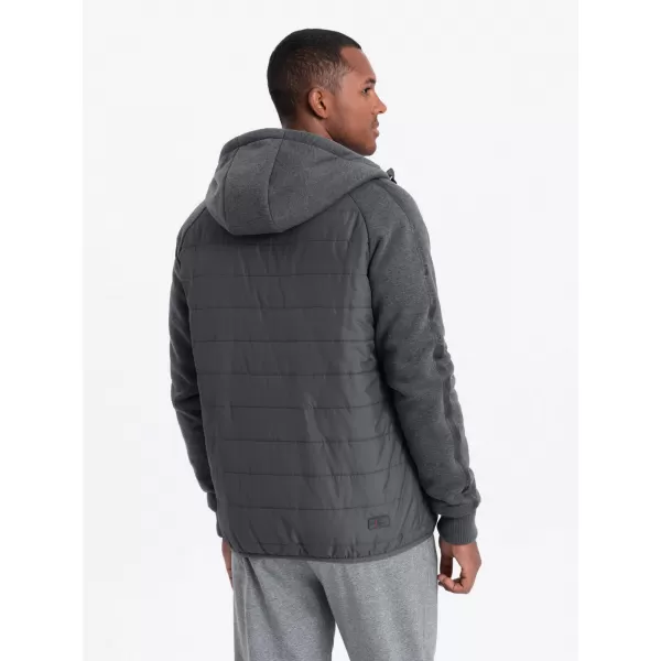  Jakna OMBRE C635 TAMNO SIVA 