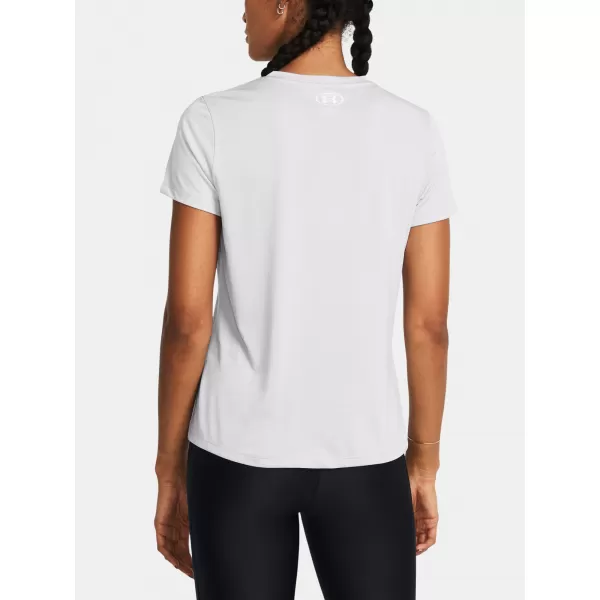  Ženska majica kratkih rukava UNDER ARMOUR TECH SSV- TWIST 1384227-014 SIVA 