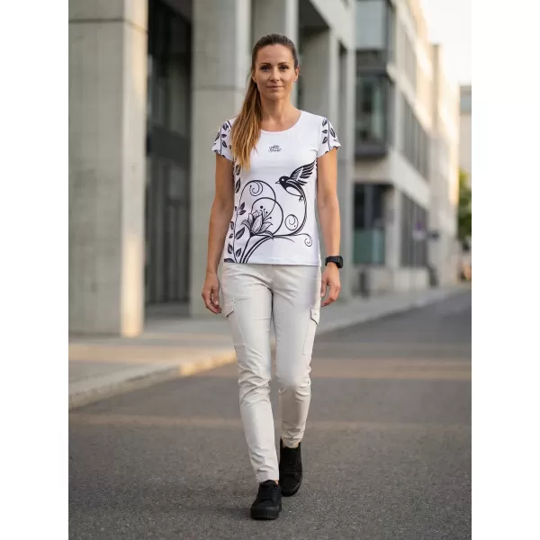  Vrhunska ženska košulja za slobodno vrijeme ALTISPORT VOJ/ALW106TR06 BIJELA 