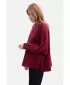 Ženski sweatshirt BEWEAR B306 TAMNOCRVENA