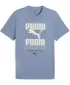 Košulja PUMA GRAPHIC STACKED GRAPHIC TEE 68803834 HLADNO PLAVA