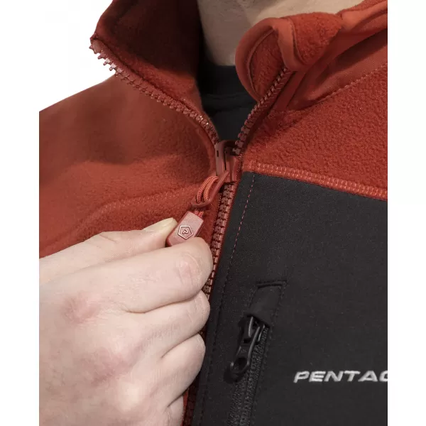  Muški sweatshirt PENTAGON ATHOS 2.0 MEN΄S FLEECE JACKET K08047 SMEĐE SIVA 