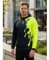 Muška premium funkcionalna majica ALTISPORT VOJ/ALM112MI01 CRNO-FLUO ŽUTA