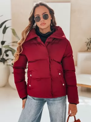 Ženska jakna DSTREET TY4957 KLARET