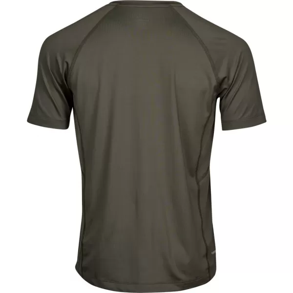  Muška majica kratkih rukava TEE JAYS | TJ 7020 MASLINOV MELANGE 