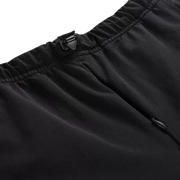  Muške softshell hlače ALPINE PRO HURF 2 CRNI 