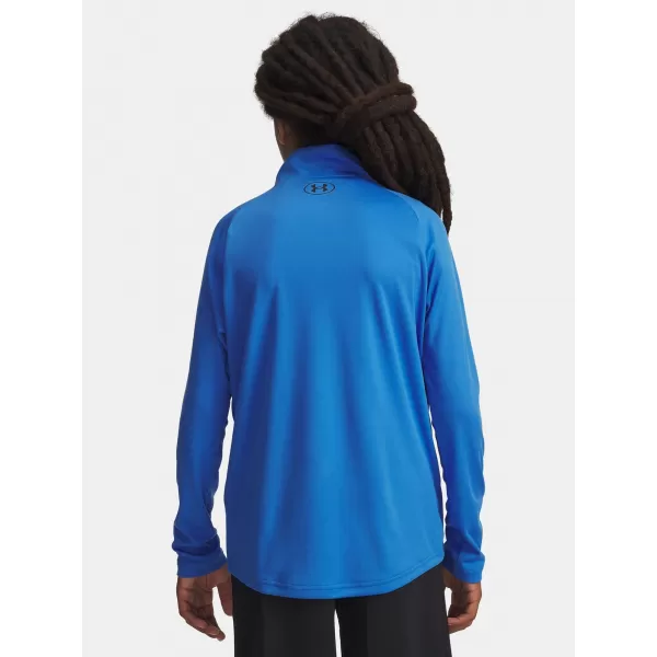  Majica za dječake UNDER ARMOUR UA TECH 2.0 1/2 ZIP 1363286-402 PLAVA 