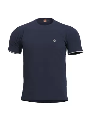 majica PENTAGON LEVANTES CREWNECK STRIPES K09026 TAMNOPLAVA