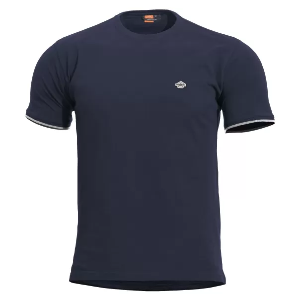  majica PENTAGON LEVANTES CREWNECK STRIPES K09026 TAMNOPLAVA 