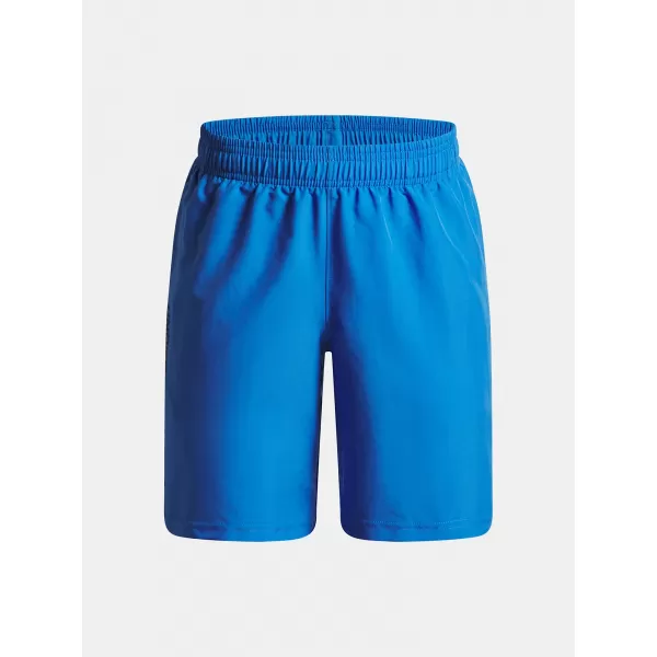  Kratke hlače za dječake UNDER ARMOUR UA TECH WOVEN WORDMARK SHORT 1383341-402 PLAVA 
