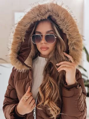 Ženska jakna DSTREET TY4936 SMEĐI