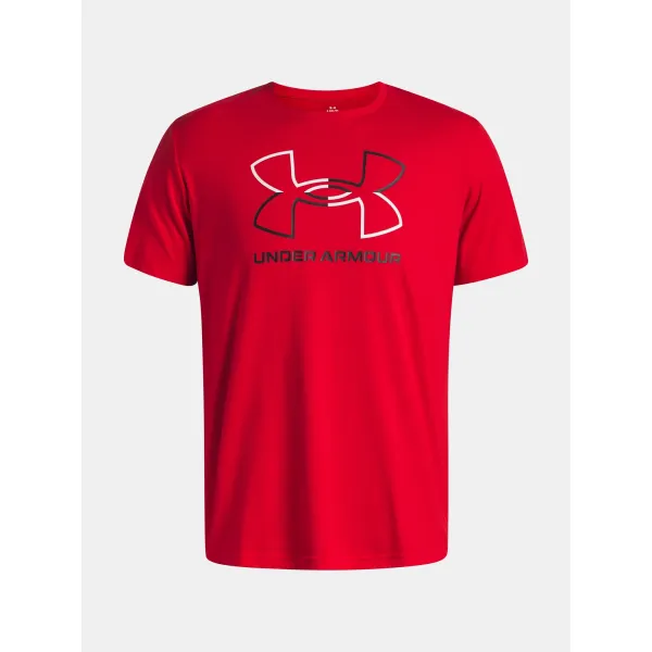  Muška majica kratkih rukava UNDER ARMOUR UA GL FOUNDATION UPDATE SS 1382915-601 CRVENA 